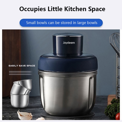 Joydeem JD-376B Electric Food Processor,Meat Grinder with Garlic Peeler