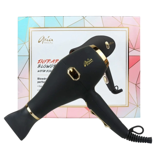 Aria Beauty - Ionic Infrared Dryer 1300w Black