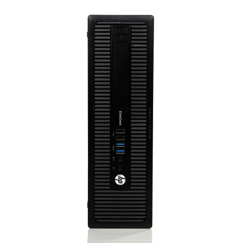 Refurbished - HP EliteDesk 800 G1 SFF Desktop Computer, Intel Core i5-4590 3.30GHz, 8GB RAM, 500GB SSD, Wifi, Windows 10 Pro
