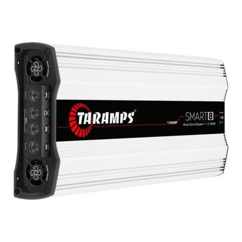 Taramps SMART 8 1-CH Monoblock 8000W RMS 1-2 Ohms Class-D Car Audio Amplifier