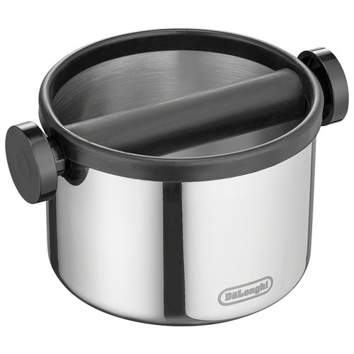 De'Longhi Large Knock Box - Stainless Steel