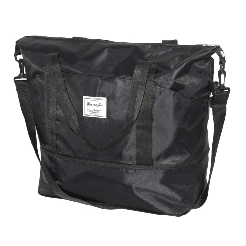 Sac de sport extensible Travel Weekender de NICCI, noir