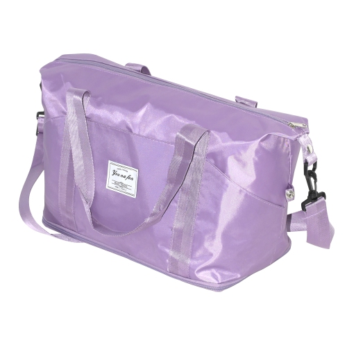 Sac de sport extensible Travel Weekender de NICCI, violet pâle