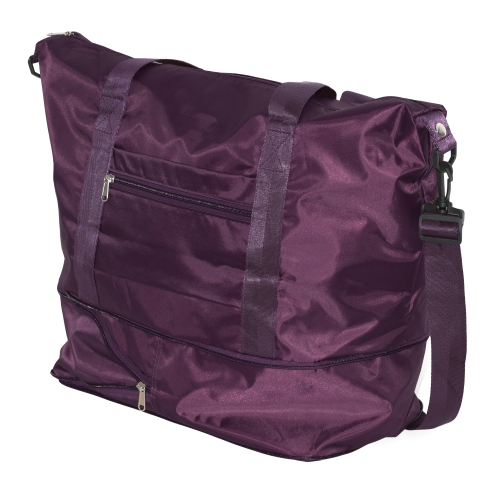 Sac de sport extensible Travel Weekender de NICCI - Violet foncé