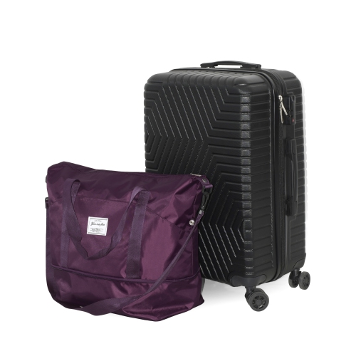 Sac de sport extensible Travel Weekender de NICCI - Violet foncé