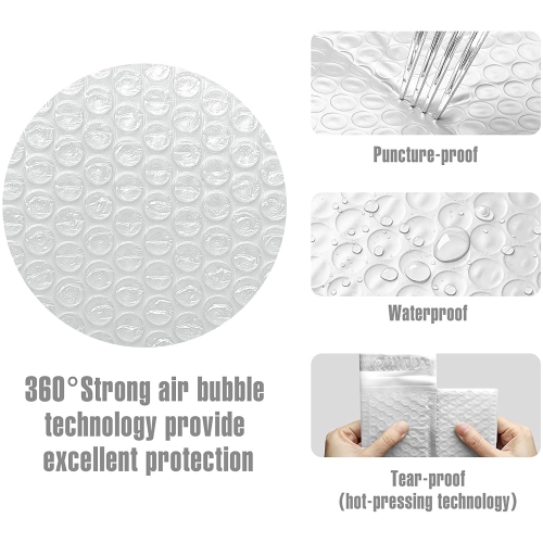 Poly Bubble Mailer 200 Pack - 10.5"x16" #3