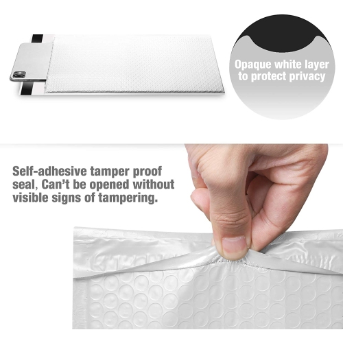 Poly Bubble Mailer 200 Pack - 10.5"x16" #3