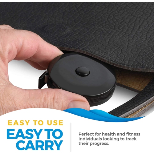 Tape Measure for Body, Inch and Cm, Portable, Retractable Soft Ruler Tool for Measurements Body Fat, Fitness Sewing Tailor Fabric and Accurate Body