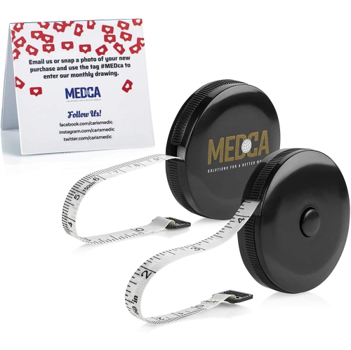 Tape Measure for Body, Inch and Cm, Portable, Retractable Soft Ruler Tool for Measurements Body Fat, Fitness Sewing Tailor Fabric and Accurate Body