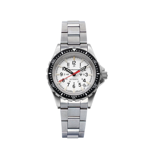 MARATHON – Arctic Edition Medium Diver's Automatic avec bracelet en acier inoxydable et fermoir 36&nbsp;mm des Forces armées canadiennes