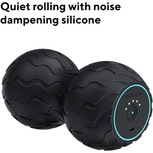 Therabody Theragun Wave Duo Vibrating Massager & Roller - Black