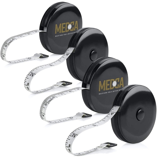 Tape Measure for Body Measuring Tape - Dual Sided Inch and Cm, Portable, Retractable Soft Ruler Tool for Body Fat, Fitness Sewing and Accurate Body