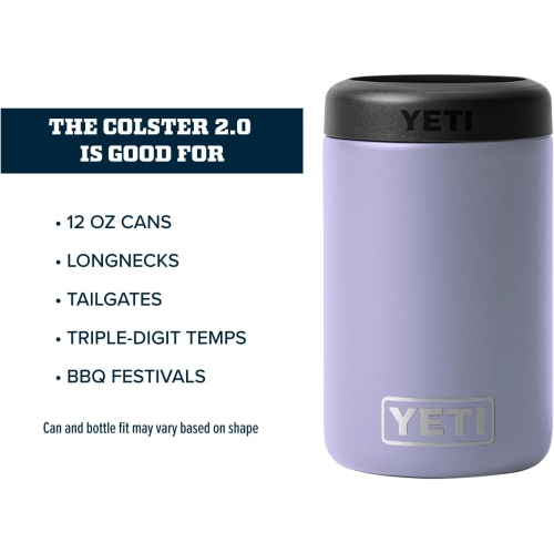 YÉTI Rambler 12&nbsp;oz. Colster CAN – Insulator pour canettes de taille standard, lilas cosmique