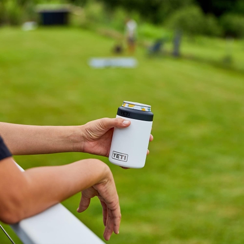 YÉTI Rambler 12&nbsp;oz. Colster – isolateur de boîte pour canettes de format standard, blanc