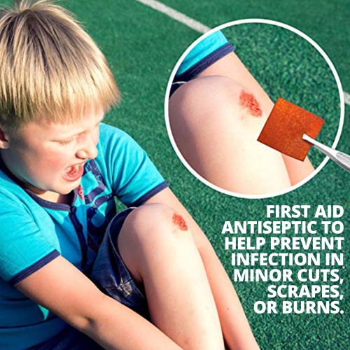 Iodine Prep Pads - Iodine Prep Solution Pads, 10% Povidone Iodine Swabs for Individual Disposable Cotton First Aid