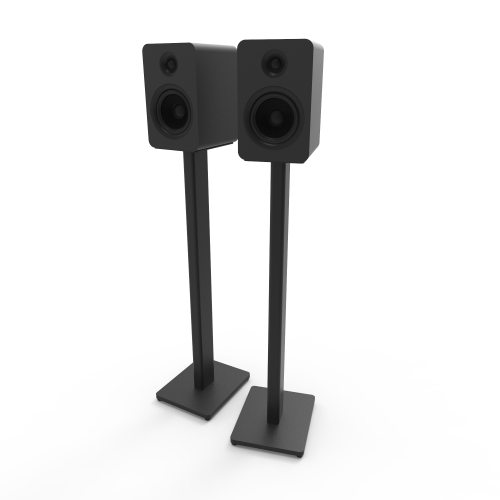 Kanto ST34 34" Universal Bookshelf Speaker Floor Stand - Black, Pair
