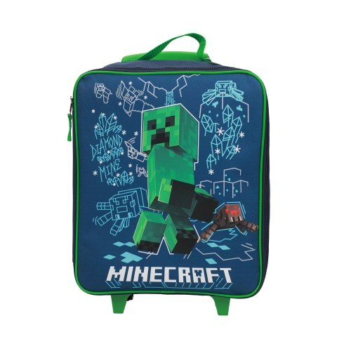 Minecraft Creeper Doodles 14" Kids Suitcase