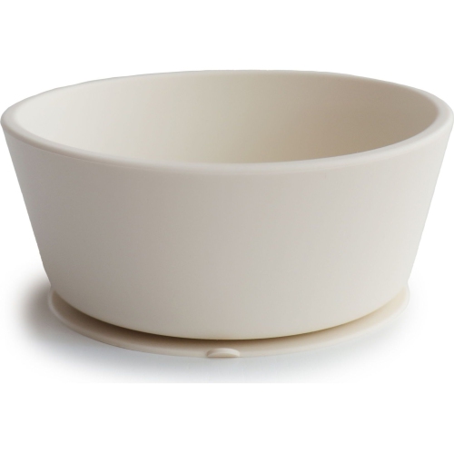 Mushie Silicone Suction Bowl - Ivory