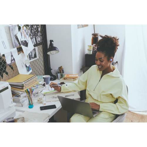 Open Box - Sony WF-C700N In-Ear Noise Cancelling True Wireless Earbuds - Violet