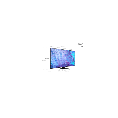 SAMSUNG QN50Q80C 50" CLASS Q80C QLED 4K UHD SMART TV by SAMSUNG - Refurbished condition - Image 6