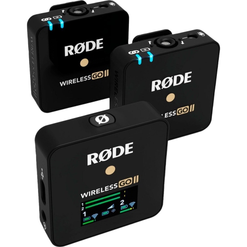 RØDE WIRELESS GO II Dual Channel Wireless Microphone System