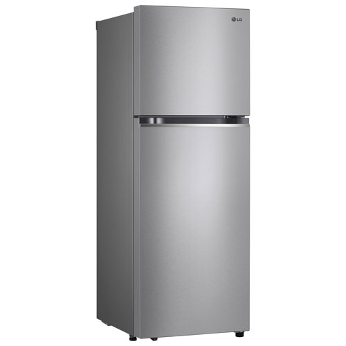 LG 24" 11.1 Cu. Ft. Top Freezer Refrigerator - Platinum Silver