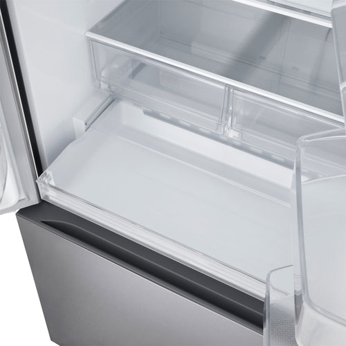 LG 33" 21 Cu. Ft. Counter-Depth French Door Refrigerator with Ice Dispenser - Stainless Steel