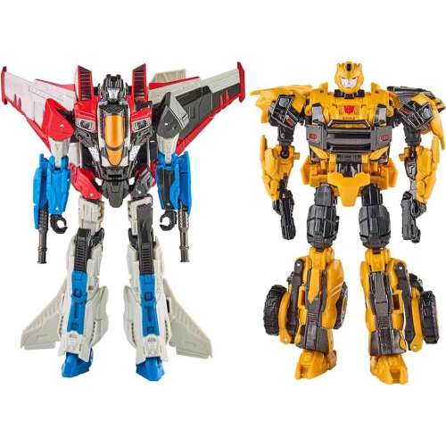 Transformers Reactivate 6 Inch Action Figure Deluxe Class 2-Pack - Starscream & Bumblebee
