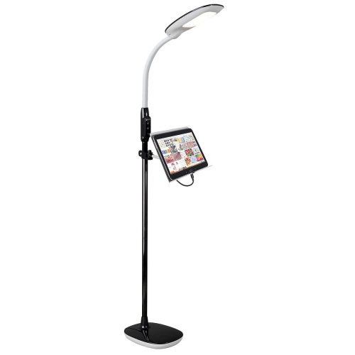 OTTLITE  Led Floor Lamp With USB And Tablet Stand