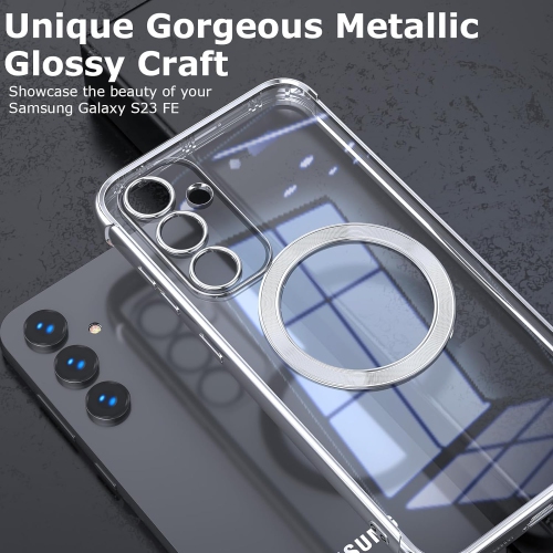 Magnetic Case Designed for Samsung Galaxy S23 FE - Compatible with MagSafe Charging & Accessories