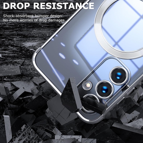 Magnetic Case Designed for Samsung Galaxy S23 FE - Compatible with MagSafe Charging & Accessories