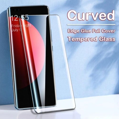 Protecteur d'écran incurvé Samsung Galaxy S23 FE découpe précise Installation sans bulles facile, 9H Hardness HD en verre trempé