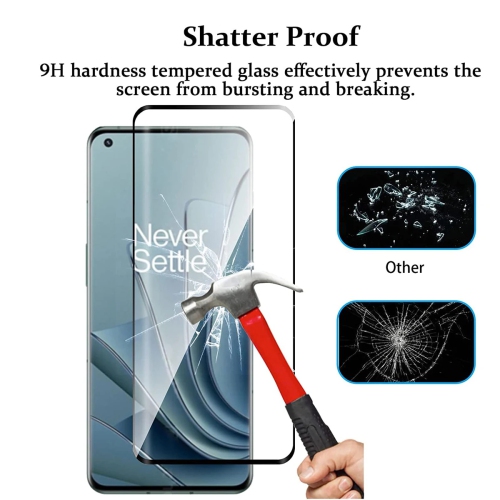 Pour Samsung Galaxy S23 FE Protecteur d'écran incurvé avec découpe précise, installation facile sans bulles, 9H Hardness HD en verre trempé