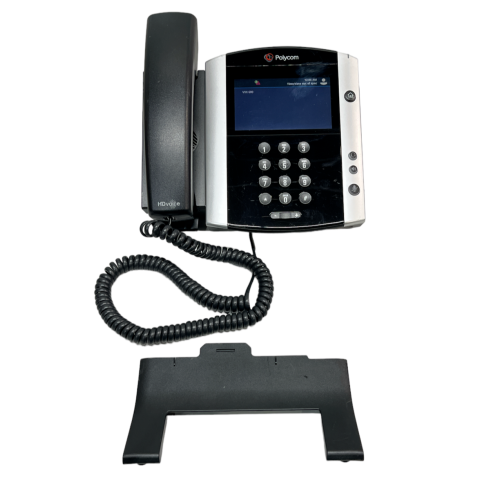 Refurbished Polycom VVX 600 16-Line POE Business Phone with Handset & Stand with warranty