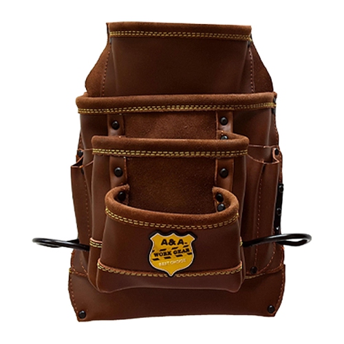 LexTec 10 Pocket Carpenter's Nail & Tool Bag