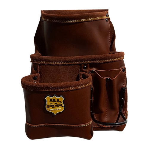 LexTec 6 Pocket Carpenter's Nail & Tool Bag