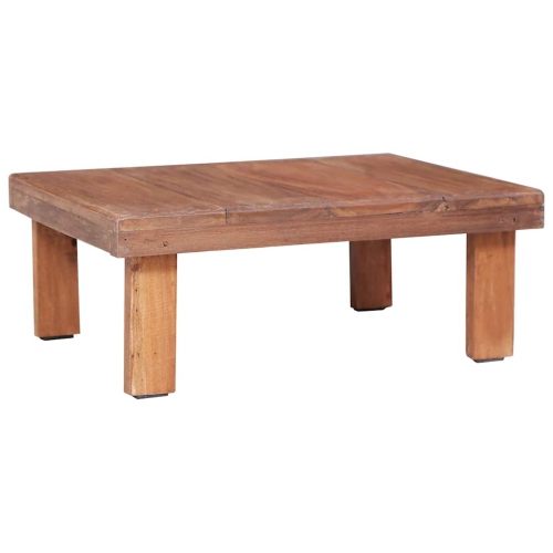 VIDAXL  Coffee Table 60X45X23 Cm Solid Wood In Mahogany