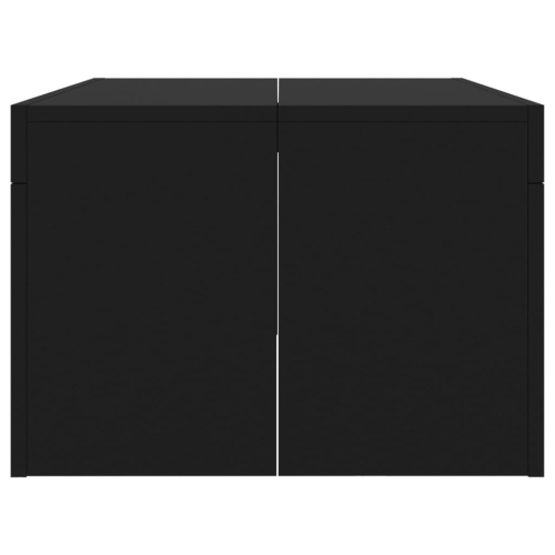vidaXL Coffee Table Black 102x50x36 cm Engineered Wood
