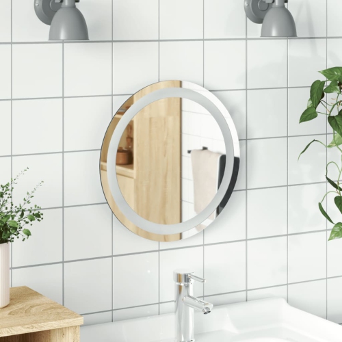 VIDAXL  Led Bathroom Mirror 40 Cm Round