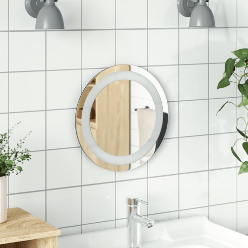 VIDAXL  Led Bathroom Mirror 30 Cm Round