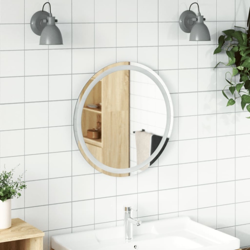 VIDAXL  Led Bathroom Mirror 60 Cm Round