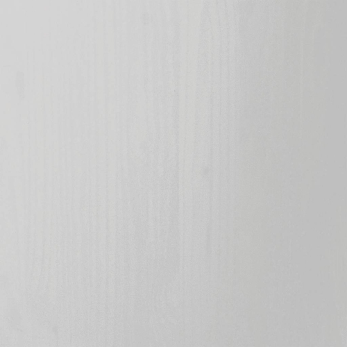 vidaXL MOSS 6-Drawer Chest with Wheels, Solid Pinewood, 13.4"x15.4"x25.8", White