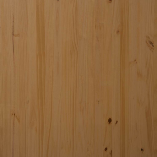 vidaXL MOSS 6-Drawer Chest with Wheels, Solid Pinewood, 20.9"x15.4"x25.8", Honey Brown