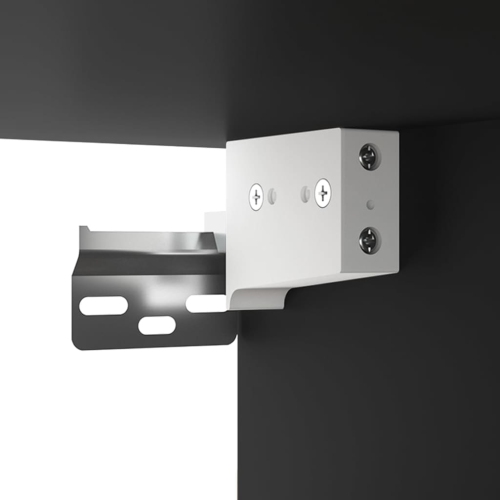 vidaXL Shoe Cabinet Black 52.5x30x50 cm