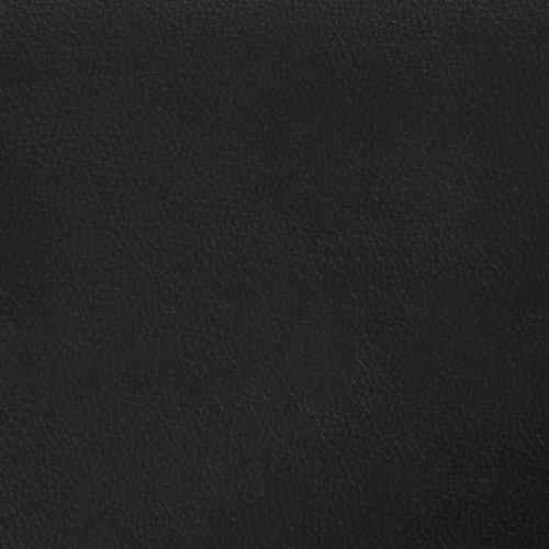 vidaXL 2-Seater Sofa Black 120 cm Faux Leather