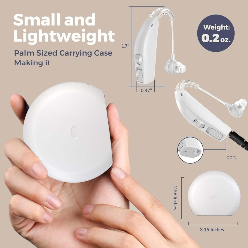 Amplificateur d'audition numérique - amplificateur d'amplification auditive personnel, amplificateur d'audition numérique rechargeable avec autonomie