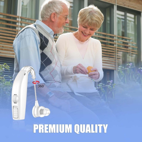 Amplificateur d'audition numérique - amplificateur d'amplification auditive personnel, amplificateur d'audition numérique rechargeable avec autonomie