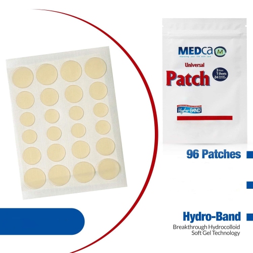 Acne Absorbing Covers - Hydrocolloid Acne Care Bandages 3 Universal Patch Sizes, Acne Blemish Treatment for Face & Skin Spot Pore Patch Conceals,