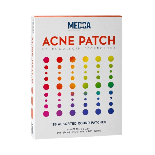 Acne Pimple Patch - Hydrocolloid Bandages Absorbing Covers in Two Universal Sizes, Acne Spot Treatment Care for Face & Skin Spot , Reduces Pimples