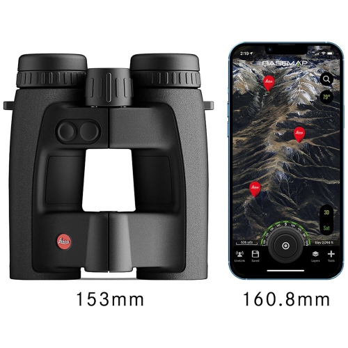 Leica 10x32 Geovid Pro Rangefinder Binoculars + Tripod Adapter + BackPack + More